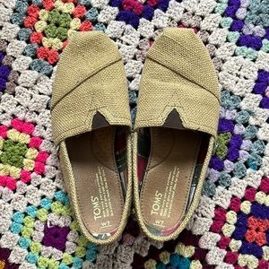 Toms classic hemp slip-ons
